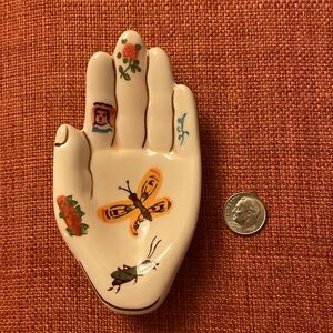 Retired Nathalie Lete Paris “Clin -D’Oeil” Hand-Shaped Trinket/Soap Dish